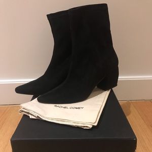 Rachel Comey Zaha Boots in Stretch Suede, Size 7.5
